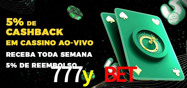 Promoções do cassino ao Vivo 777y bet